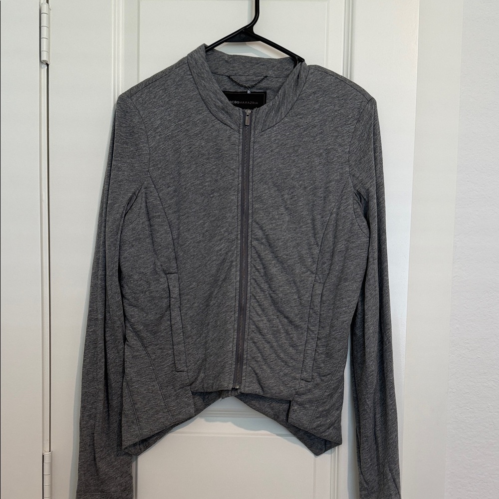 BCBGMaxAzria Women's Gray Jacket